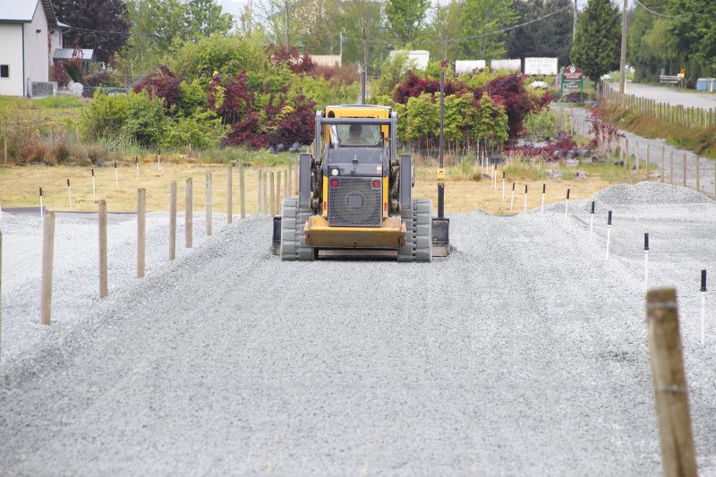 Land Leveling for Driveways